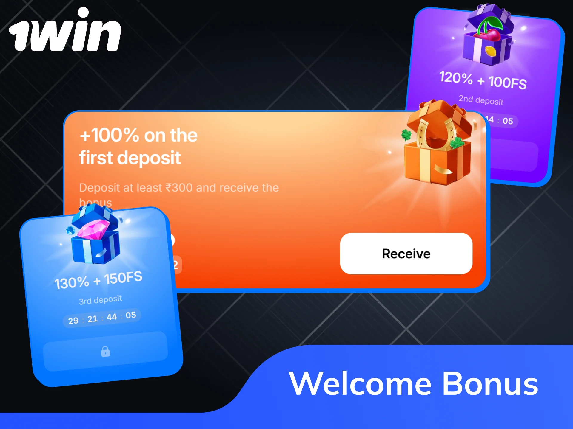 Activate your generous welcome bonus on 1win and boost your balance.