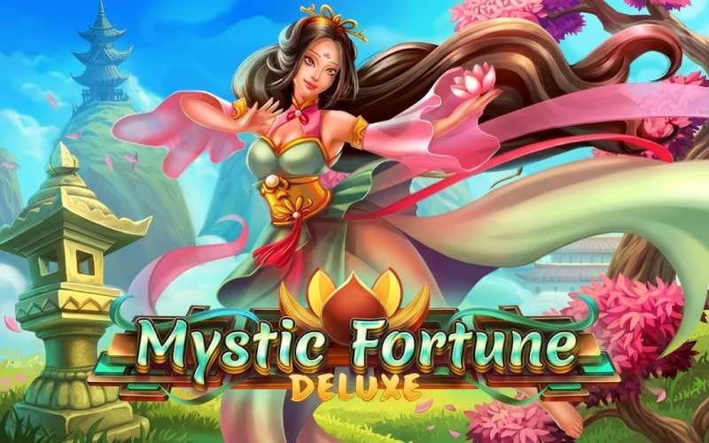 Spin to win on the Mystic Fortune Deluxe slot at 1win.